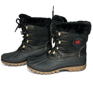Storm By Cougar black Winter Boots snow waterproof outdoors Gorpcore